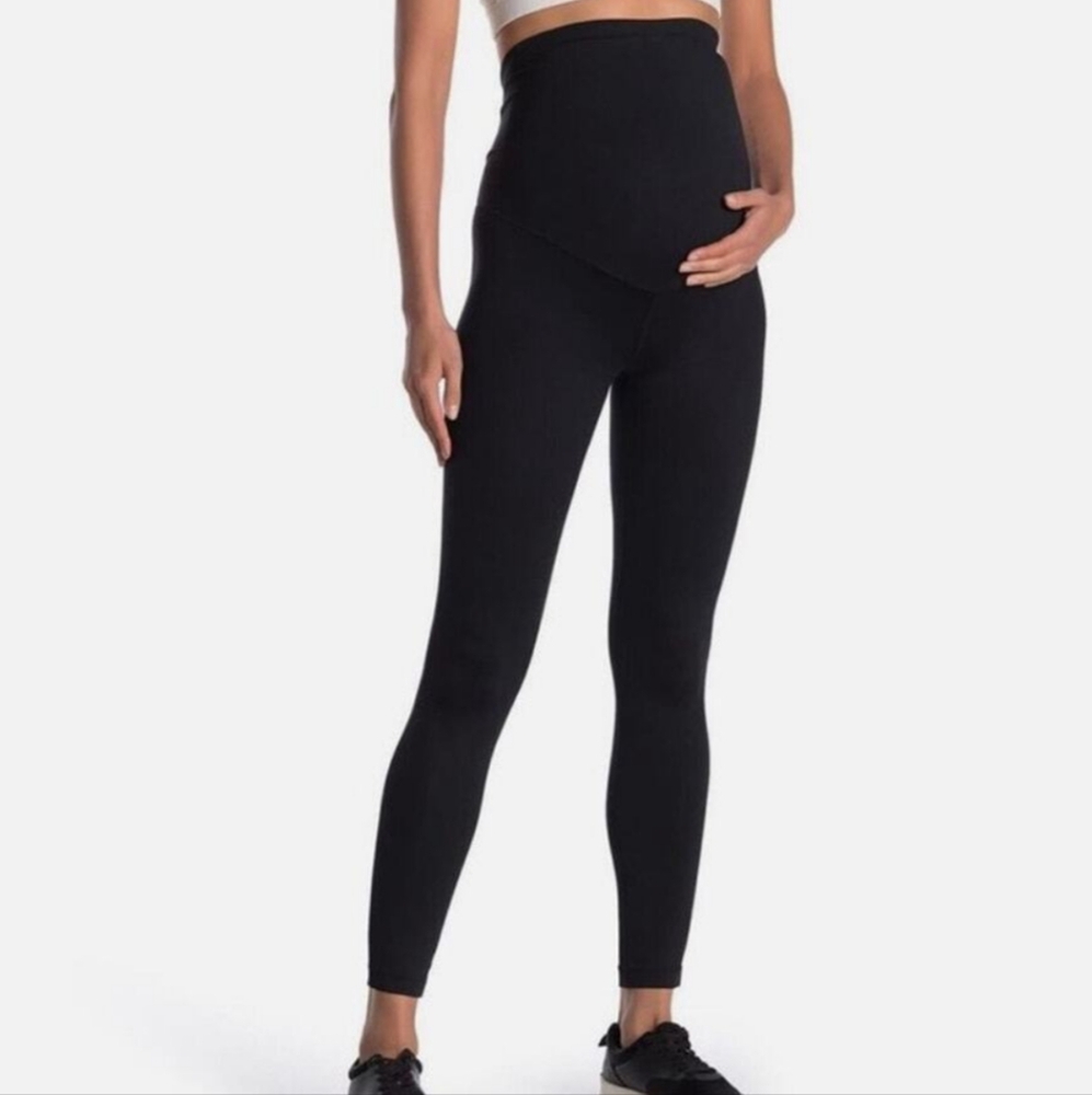 Zella Black High-Waisted Leggings Full-Length Stretch
